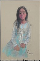 藏品(水色女孩)的圖片