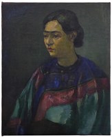 藏品(郭柏川母親畫像)的圖片