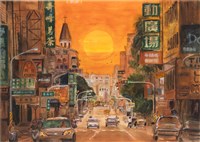 藏品(臺南夕照)的圖片