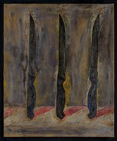 藏品(桌上三把刀)的圖片