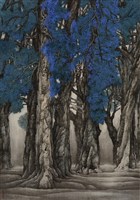 藏品(樹色千層青)的圖片