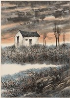 藏品(四草夕照)的圖片