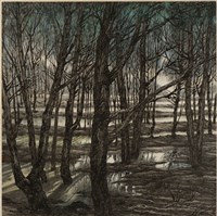 藏品(天際霞光入水中)的圖片