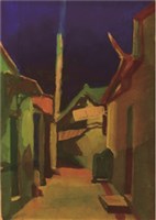 藏品(臺南天后宮小巷夜景)的圖片