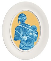 藏品(福爾摩沙人-島民肖形計畫 荷蘭人、芒果樹與平埔族母子)的圖片