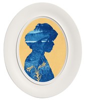 藏品(福爾摩沙人-島民肖形計畫 台灣百合、可可椰子、海岸線與排灣族人)的圖片