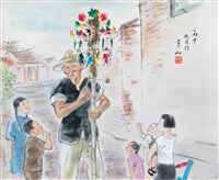 藏品(街頭一隅)的圖片