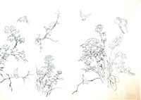 藏品(花鳥四屏)的圖片
