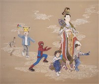 藏品(無界系列－訶利諦母和祂護佑的兒女們)的圖片