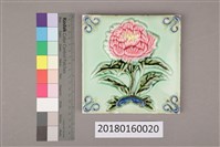 藏品(彩磁：花卉(二)之1)的圖片