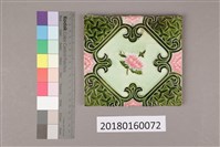 藏品(彩磁：花卉(五)之1)的圖片