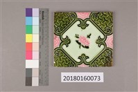 藏品(彩磁：花卉(五)之2)的圖片