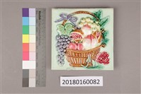 藏品(彩磁：瓜果)的圖片