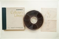 藏品(盤式母帶 A面 種竹歌(平板)  B面 上山採茶(平板、山歌子))的圖片