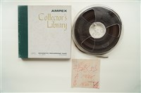 藏品(盤式母帶 A面 梁仙伯 祝英台（九）（採茶戲） B面 梁仙伯 祝英台（十）（採茶戲）)的圖片