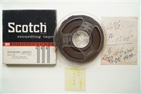 藏品(盤式母帶 A面 風流情歌(上)  (山歌子) B面 風流情歌(下)  (山歌子))的圖片