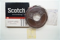 藏品(盤式母帶 A面 大戇招親（一）（採茶戲） B面 大戇招親（二）（採茶戲）)的圖片