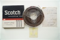 藏品(盤式母帶 A面 大戇招親（五）（採茶戲） B面 大戇招親（六）（採茶戲）)的圖片