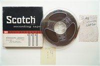 藏品(盤式母帶 A面 青春花（上）（山歌子） B面 青春花（下）（山歌子）)的圖片