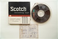 藏品(盤式母帶 A面 陳世美棄妻（一）（採茶戲） B面 陳世美棄妻（二）（採茶戲） )的圖片