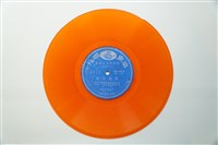 藏品(黑膠唱片 A面 大戇招親（一）（採茶戲） B面 大戇招親（二）（採茶戲）)的圖片