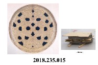 藏品(建築構件－石窗一對（圓形雙拼式）)的圖片