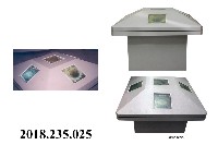 藏品(展示櫃－寺廟的交趾、剪黏與藻井藝術投影片十七張)的圖片