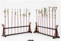 藏品(布袋戲道具-十八般兵器)的圖片