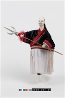 藏品(布袋戲偶-葫仔面)的圖片