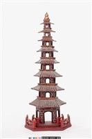 藏品(布袋戲偶-雷峰塔)的圖片