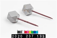 藏品(布袋戲兵器-八棱錘)的圖片