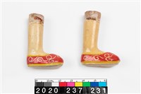 藏品(尪仔腳-武旦鞋)的圖片