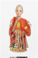 藏品(布袋戲偶-摻毛老婦旦)的圖片