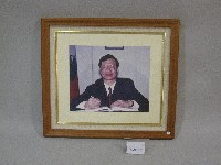 藏品(國立體育學院邱金松院長-相片(裝框))的圖片