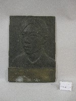 藏品(2004年雅典奧運射箭女子團體銅牌-吳蕙如-銅製浮雕人像)的圖片
