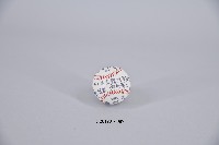 藏品(1997年第2屆金龍旗青棒賽-冠軍南英商工簽名紀念球)的圖片