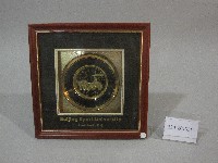 藏品(馬車圖-紀念圓盤(裝框))的圖片