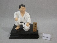 藏品(柔道人物造型雕像(裝框))的圖片