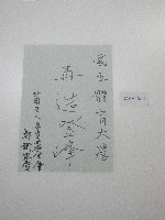 藏品(硬筆題字-國立體育大學再造登峰 )的圖片