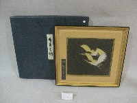 藏品(雙丹頂鶴圖畫(裝框))的圖片