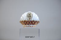 藏品(泰國莊甲盛皇家大學（Chandrakasem Rajabhat University）貝殼形狀紀念陶瓷小罐)的圖片