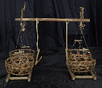 藏品(挑秧苗擔)的圖片