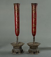 藏品(朱漆燭臺)的圖片