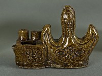 藏品(文房器物04(陶筆架))的圖片