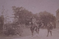 藏品(昭和天皇任太子時於新公園巡視)的圖片