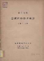 藏品(臺灣植物檢查統計)的圖片