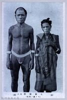 藏品(理蕃志稿老照片─生蕃種族其六（ヤミ族ノ男女）)的圖片