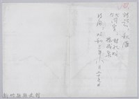 藏品(林柏燕輯註：「大新吟社」原稿複印本─四)的圖片