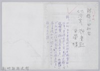 藏品(林柏燕輯註：「大新吟社」原稿複印本─八十七)的圖片