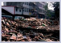 藏品(鄧雨賢相關照片50：拆除後之木造建築)的圖片